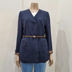 [더아이잗]더아이잗 린넨 블렌드 브이넥 재킷 IM4A0JK30