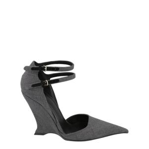 살바토레 페라가모 힐 펌프스 01G622 766505 1C 00017 8 Grey