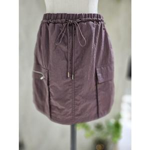 [ZOOC]쥬크 드로우스트링 캐주얼 미니스커트 (Z252MSD018)