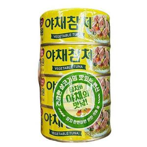 동원 야채참치 135G x 4 X 1개 a81357