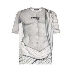 발망 반팔 티셔츠 FH1EG000GF07 YIG MULTIGRIS