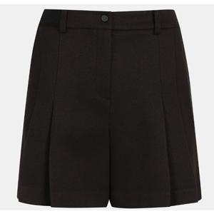 테일러메이드  2025 F W 여성 기모 투턱 반바지 TWPSO7381-199 블랙