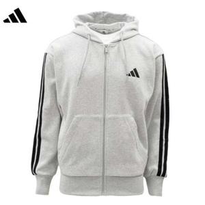아디다스 후드집업 에센셜 3S 플리스 후디 JD1863