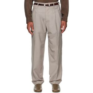 25 FW  남성 토프 플리츠 슬랙스 252646M191006