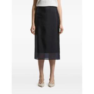 25 FW 페세리코 실크 패널 미디 스커트 E0532004791 TP442693896