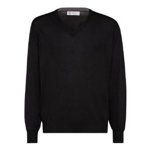 25 FW Brunello Cucinelli 브루넬로 쿠치넬리 V넥 니트 스웨터 M2300162CH101 TP442349089
