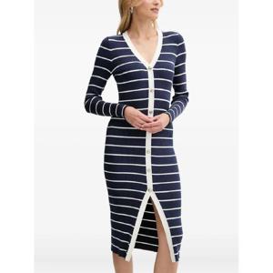 25 FW 게스 스트라이프 버튼 프런트 드레스 W5YK98Z2YK2 TP441793375