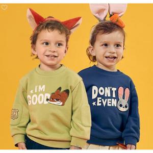 [디즈니베이비]주토피아폴리스맨투맨(NAVY,L/KHAKI)_79S721001