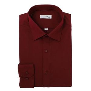 (듀퐁)25년 FW 신상 -SE5FM21LS310SRD(레드)- 슬림핏 스트레치 솔리드 긴팔셔츠