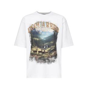 디스퀘어드2 반팔 티셔츠 S74GD1467 S24583100 White