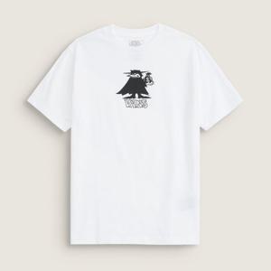 반스 키즈 클래시파이드 반소매 티셔츠 VN000R05WHT