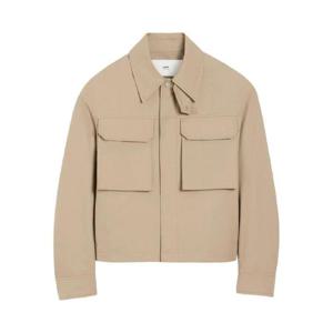 AMI Paris 코튼 워커 재킷 H25UJK846CO0132
