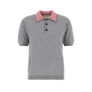마르니 폴로 티셔츠 POMD0054EQUFW619 00N38 Grey