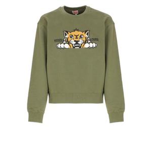 겐조 후드 티셔츠 FF65SW265 4MF50 Green