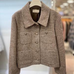 클리지 HC40 트위드카라자켓 Cp7wjk04