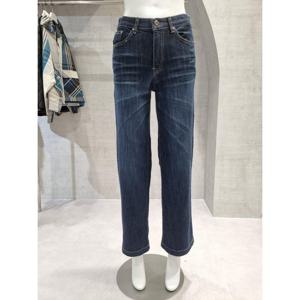 페이지플린  (F5CPT405) 안 밴딩 워싱 일자 진 청바지