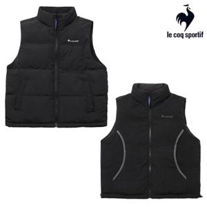 [르꼬끄] 남녀공용 리버시블 루즈핏 패딩 베스트 QQ423LPVO1_BLK