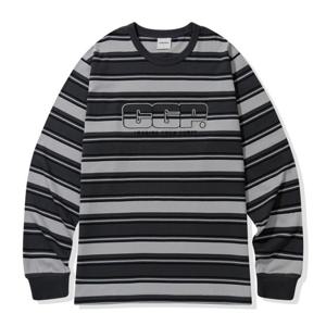 [코드그라피]코드그라피 스트라이프 롱슬리브 차콜 CBEFUTL311CH