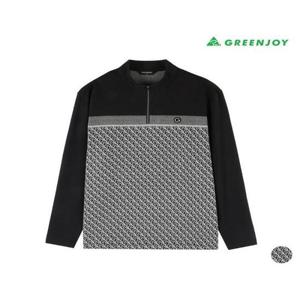 그린조이 세이브존07 남성 하프집업 미드집업 모크넥 티셔츠 GF24KL52M3