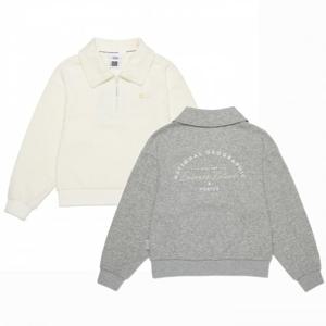 내셔널지오그래픽키즈  (K254GSW010) 반집업 융기모 맨투맨 티셔츠