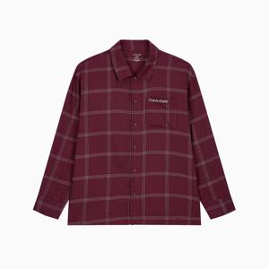 [캘빈클라인언더웨어]남성 울트라 소프트 플란넬 롱 슬리브 버튼 다운NM2897-39O