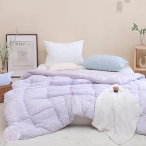 [올리비아데코] 뉴클레어 식물성섬유 60수 아사 차렵이불(Q)