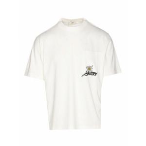 [AUTRY] 라프리마 남성 티셔츠 로고 TSPXS7CW 화이트 /8
