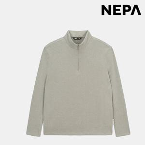 네파 [택가 119,000원]남성 리사이클 기모 하프 집업티셔츠 7K75461