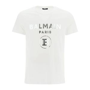 (명품) 발망 로고 반팔 티셔츠 화이트 VH1EF000