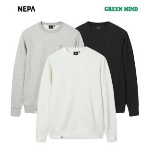 [네파] 남여 공용 그린마인드 에센셜 맨투맨 티셔츠 7LE5361