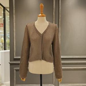 [아니베에프]A45KCD500_망사 니트 가디건