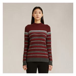 [올리비아로렌]멀티 스트라이프 반넥_VOCBLWWA121