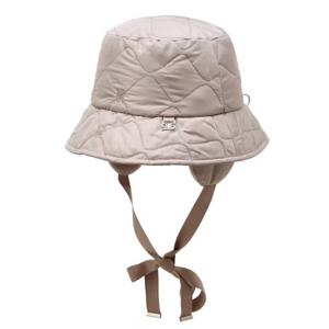 닥스골프 여성 세피아 자수 퀼팅 귀달이 패딩햇DNHE5F755S2