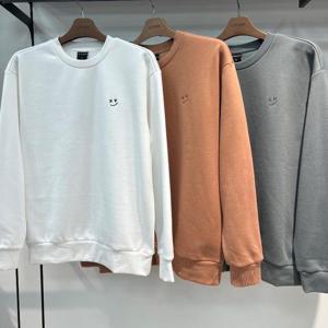 리트머스 HC34 남녀공용 스마일자수 맨투맨 LP9TU949