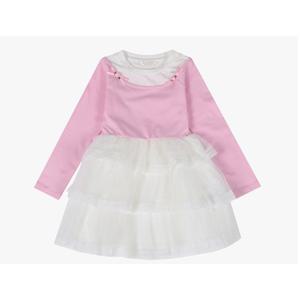 로엠걸즈레이어드 리본 샤 원피스 RGOM25W1P