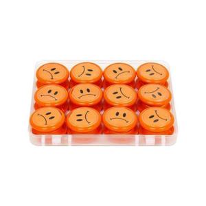 마그피아 스마일자석홀더 주황 MSMH-35-24 24개입/(35mm 24개입) 통(1개입)