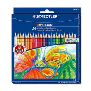 스테들러 노리스 클럽 색연필 24색 144 NC24/종이케이스 세트(1개입)