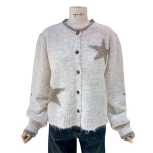 [에이지도르]스타 버튼 가디건 ALFIAUC260