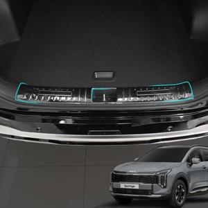 기스방지몰딩 더뉴 스포티지 NQ5 트렁크 내부가드