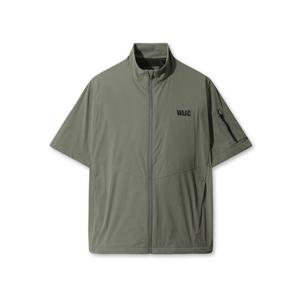 [왁]왁 맨 브러시드 메쉬 반팔 베스트 WMVAW25701GRD