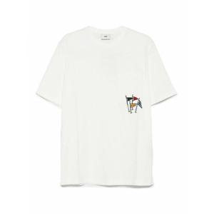 [AUTRY] 라프리마 남성 티셔츠 TSPXI9CW 화이트 /8