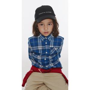 타미힐피거칠드런6  T42F7HSH600BT1 그래픽 체크셔츠