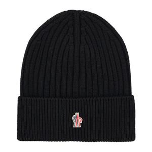 몽클레어 니트 리브 커프 울 비니 3B0000704761 999