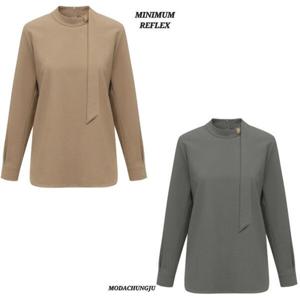 [미니멈]MD 하프넥 타이 블라우스 MD MXDAWB1350_CJ