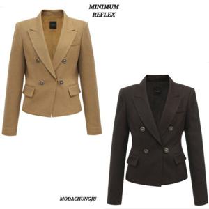 [미니멈]MD 카라넥 모던 더블 숏 자켓 MD MXDAWJ9280_CJ