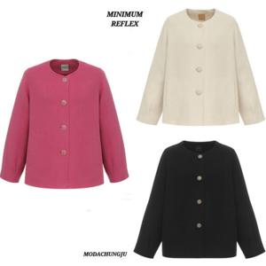 [미니멈]MD 라운드넥 울 캐시 하프 코트 자켓 MD MXDAHH9040_CJ