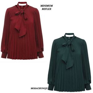 [미니멈]MD 플리츠 타이 블라우스 MD MXDAWB1250_CJ
