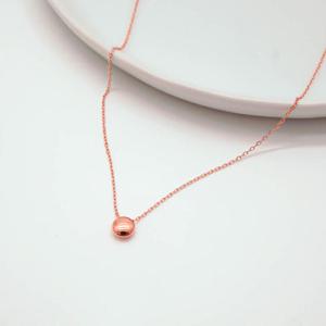 오팔하우스 14k 통통 코인 목걸이 OPDSN2441