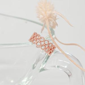 오팔하우스 14k 두 줄 서클 이어커프 OPNIE3038-1