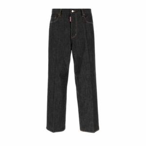 디스퀘어드 워시 루즈 진 블랙 남성 S71LB1695 S30357 900